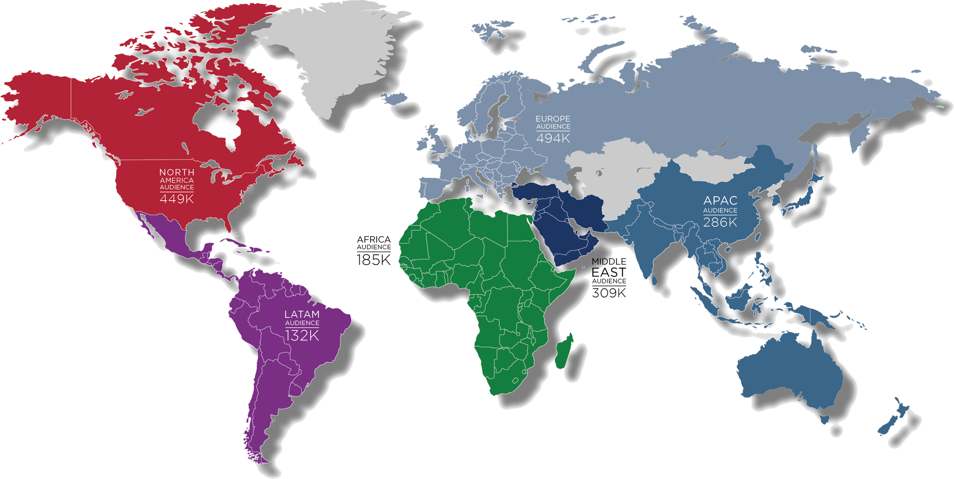 Our Reach Map